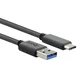 Kabl USB 3.0 Tip A - Tip C 3.1 E-green 2m crni