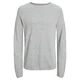 JACK & JONES Pulover Hill svetlo siva