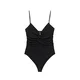 Pull&Bear Bodi majica črna