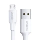 Ugreen PVC kabel USB0-A - microUSB 480 Mb/s 0,5 m bel