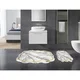 Lessentiel Maison Set 2 prostirke za kupatilo Sivi