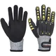 Portwest Rukavice a722 - anti impact otporne na prosecanje,crno-sive, vel.xxl ( 66203 )