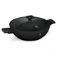 Berlingerhaus WOK ponev s titanovo površino in pokrovom BH-8182 30 cm Matte Black Collection