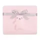 KikkaBoo pleteno baby ćebence 75x100 Bear with me pink ( KKB11049 )