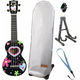 Mahalo Soprano Ukulele SET Heart Black Soprano ukulele