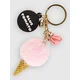 Blue Tomato Ice Cream Bag Charm pink