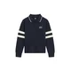 WE Fashion Pulover temno modra/bela
