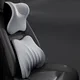 Icaroom Set jastuka za vrat i leđa za auto sedište, Sivi