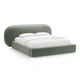 Postelja Beckley 334 (Magic Velvet 2243) Zakonske, Zelena, 160x200, Blago, Posteljno dnoPosteljno dno, 250x234x96cm