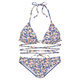 BUFFALO Bikini  modra / svetlo rumena / oranžna / roza