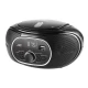 RD-E221B JVC Boombox črni radio predvajalnik