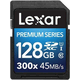 Lexar Pomnilniška kartica SDXC 128GB UHS-I U1 LSD128BBEU300