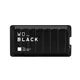 WD black 1TB P50 game drive SSD - up to 2000MB/s read speed, USB 3.2 Gen 2x2