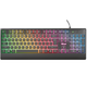 TRUST Gaming tastatura Ziva LED crna