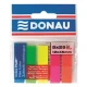 Donau Samolepilni plastični zaznamki 12 x 45 mm - mešanica neonskih barv