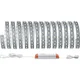 Paulmann LED-trakovi-osnovni komplet z vtičem 24 V 500 cm toplo-bele barve Paulmann MaxLED 500 70604