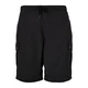 Nylon Cargo Shorts Black