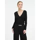 Black womens bodysuit with long sleeves ORSAY - Womens