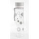 Domy Steklenička, BPA free, 1.0L, belo siva, krogi