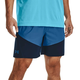 Under Armour Kratke Hlače UA Knit Woven Hybrid Shorts-BLU XXL