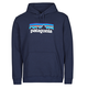 Patagonia Puloverji MS P-6 LOGO UPRISAL HOODY Modra