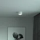 Top Light Puk! 120 Ena LED stropna točka, mat leča, mat bela - Dnevna soba/jedilnica - Sodobni - bela mat barva - Kovina