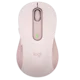 Logitech M650 L Bežični miš, SilentTouch, Roze