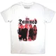 The Damned Repeat Logo Photo White XL Majica