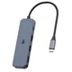 shumee ISY IAD-1032 srebrni večportni adapter