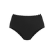 LASCANA Bikini hlačke Scallop, črna