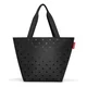 REISENTHEL TORBA NAKUPOVALNA GLOSSY DOTS BLACK