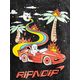 RIPNDIP Hell Racer T-Shirt black mineral wash Gr. S