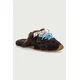 Nokwol copati ženski usnjeni Atlas Mule Brown Suede
