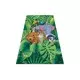 RugsX BAMBINO 2651 pralna preproga Živali, džungla za otroke protizdrsna - zelena/smeđa 120x170 cm, (5000175348)