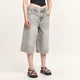 Cropp - Teksas šorts sa printom - light grey