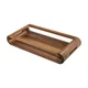 Artelegno dvostranski pladenj iz orehovega lesa 21 x 43 cm ALVASDMWL
