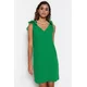 Trendyol Green Mini Woven Tie Bound Beach Dress