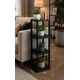 HANAH HOME Višenamenska polica Sakura 4 Black