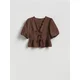 Reserved - Bluza od mešavine lana