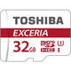 TOSHIBA spominska kartica EXCERIA M302 microSDHC 32GB Class 10, UHS-I + adapter