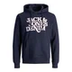 JACK & JONES Majica RACK, modra