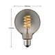 Lucande LED-žarnica E27 G95 4 W, dimna, 1.800 K, z možnostjo zatemnitve - dimno siva - Steklo