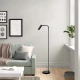 Opviq Podna lampa Ugur-6051, 120 cm, 1W LED, Crna