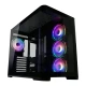 Lc power gaming 8001b-on pro-storm dark 4x120mm argb fan 1xusb3.0 2xusb2.0 1xusb3.0 type-c black Tower ( 24435 )