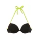 BUFFALO Bikini zgornji del jabolko/fuksija/črna