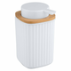 WENKO 25294100 - Dozator tečnog sapuna ROTELLO 8,9x12,7 cm bela/braon