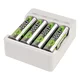 ANSMANN Punjač za baterije Basic IV NiMH NiCd, AA 1300 mAh, Beli