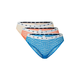 Tommy Hilfiger Underwear Klasične gaćice, plava / narančasta / pastelno narančasta / bijela / crna