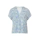 s.Oliver Bluza ecru / kraljevo modra / bela