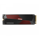 SSD 2TB M.2 80mm PCI-e 4.0 x4 NVMe, V-NAND, Samsung 990 PRO HeatSink